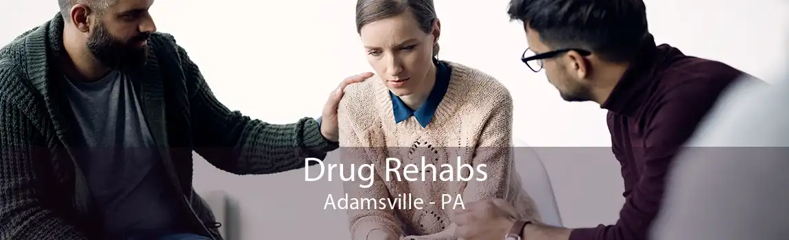 Drug Rehabs Adamsville - PA