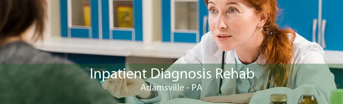 Inpatient Diagnosis Rehab Adamsville - PA
