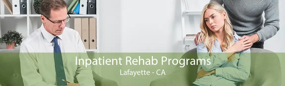 Inpatient Rehab Programs Lafayette - CA