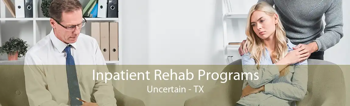 Inpatient Rehab Programs Uncertain - TX