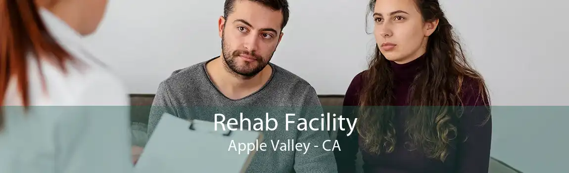 Rehab Facility Apple Valley - CA