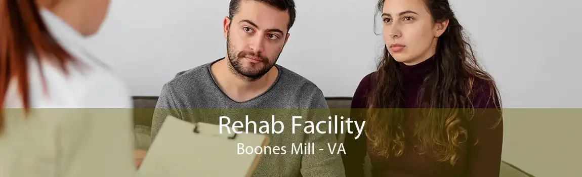 Rehab Facility Boones Mill - VA