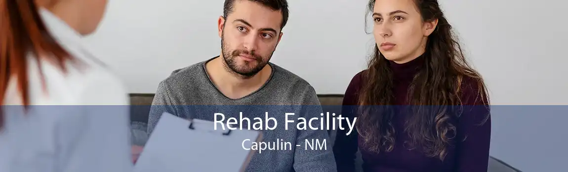 Rehab Facility Capulin - NM